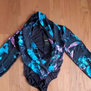 NWT bebe long sleeve top